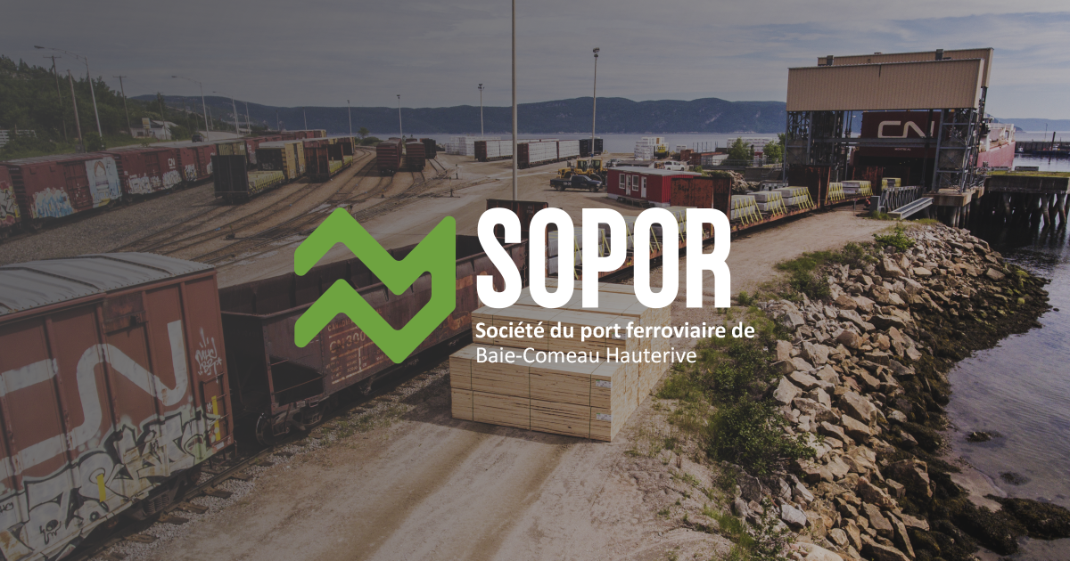 SOPOR - Société Du Port Ferroviaire De Baie-Comeau Hauterive | Nos ...